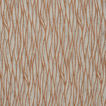 Linear Burnt Orange Fabric by the Metre